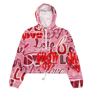 Show Love Women’s cropped windbreaker