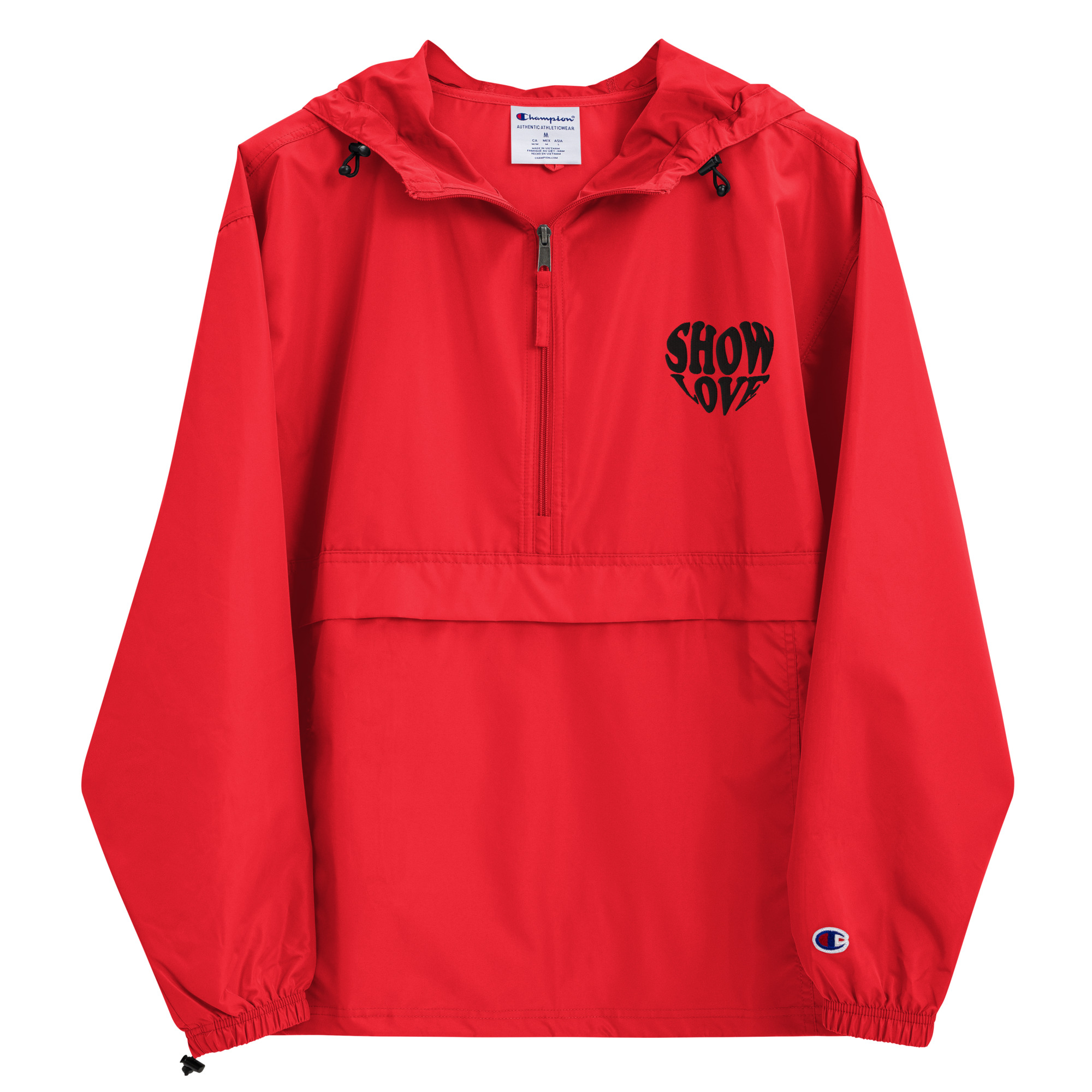 Show Love Champion Packable Jacket